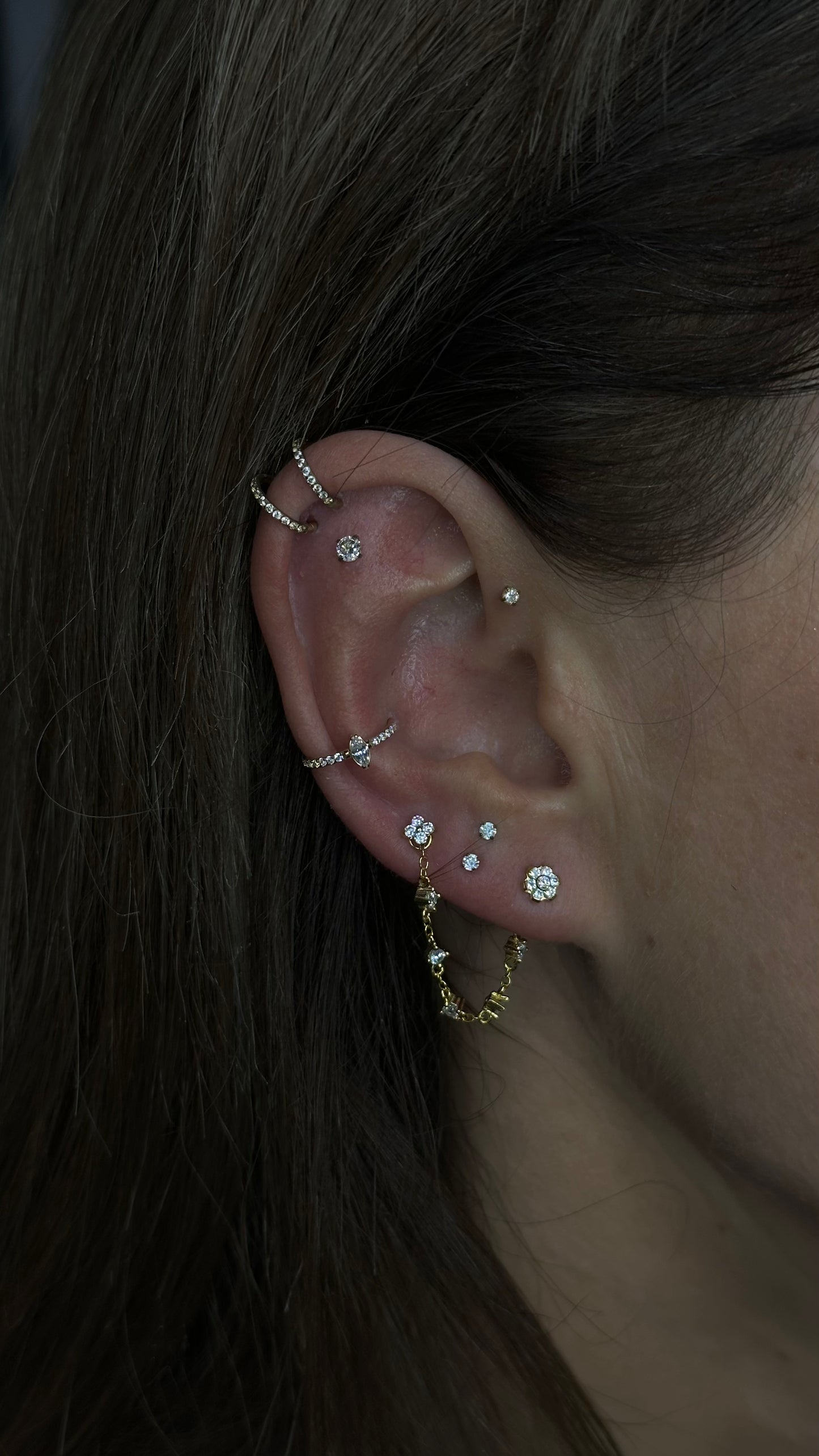 Titanium Marquise front segment