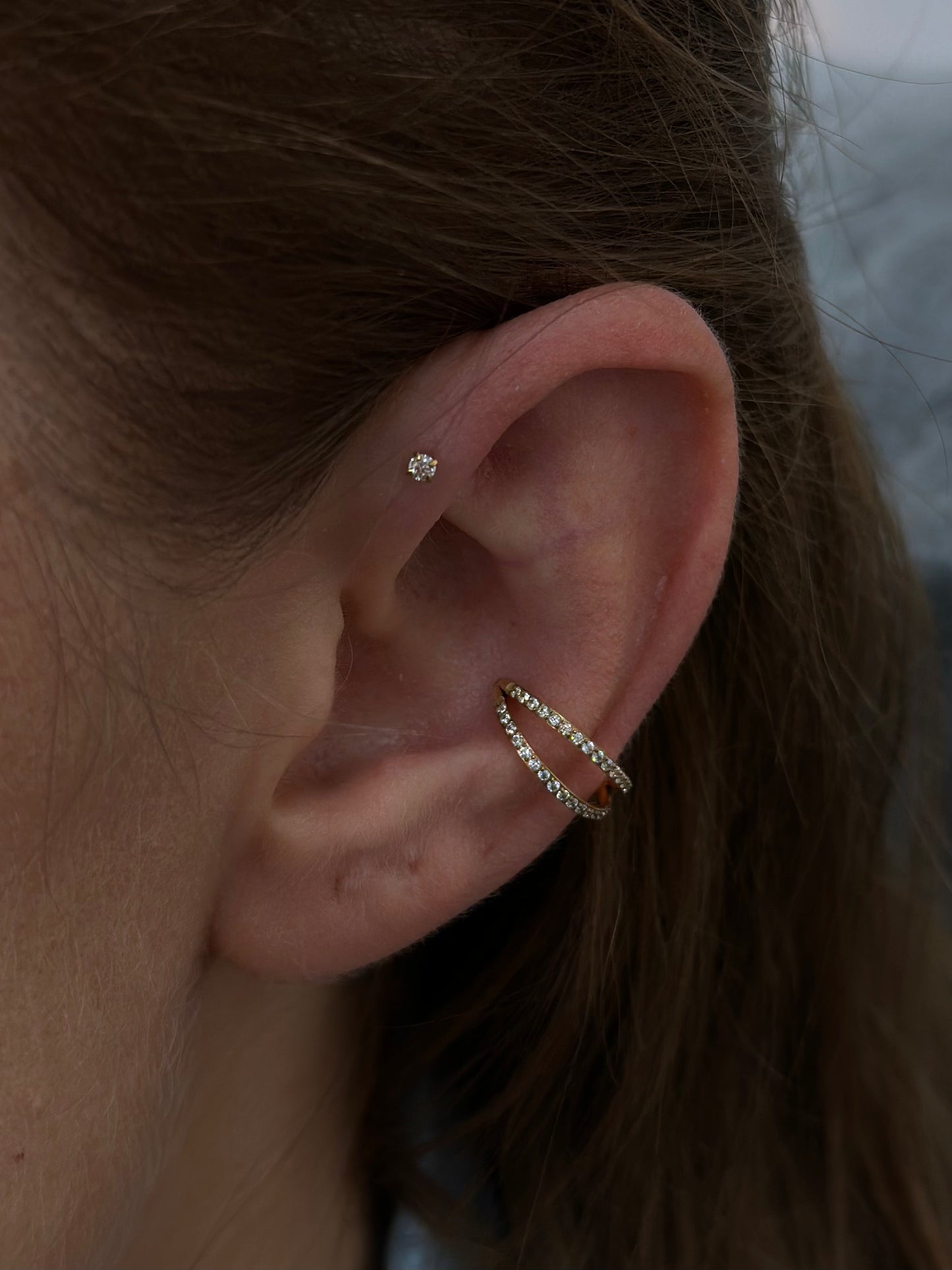 Titanium Zircona Double krúžok