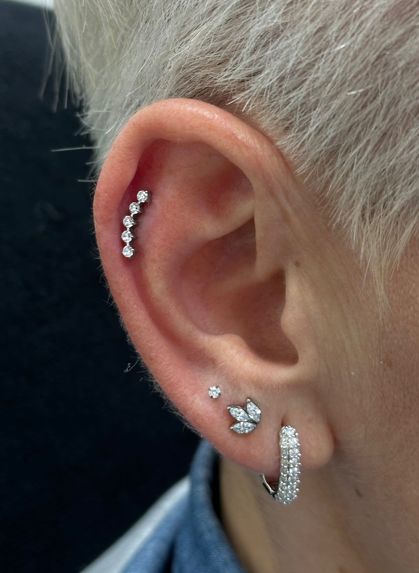 Titanium 5 Set Stone