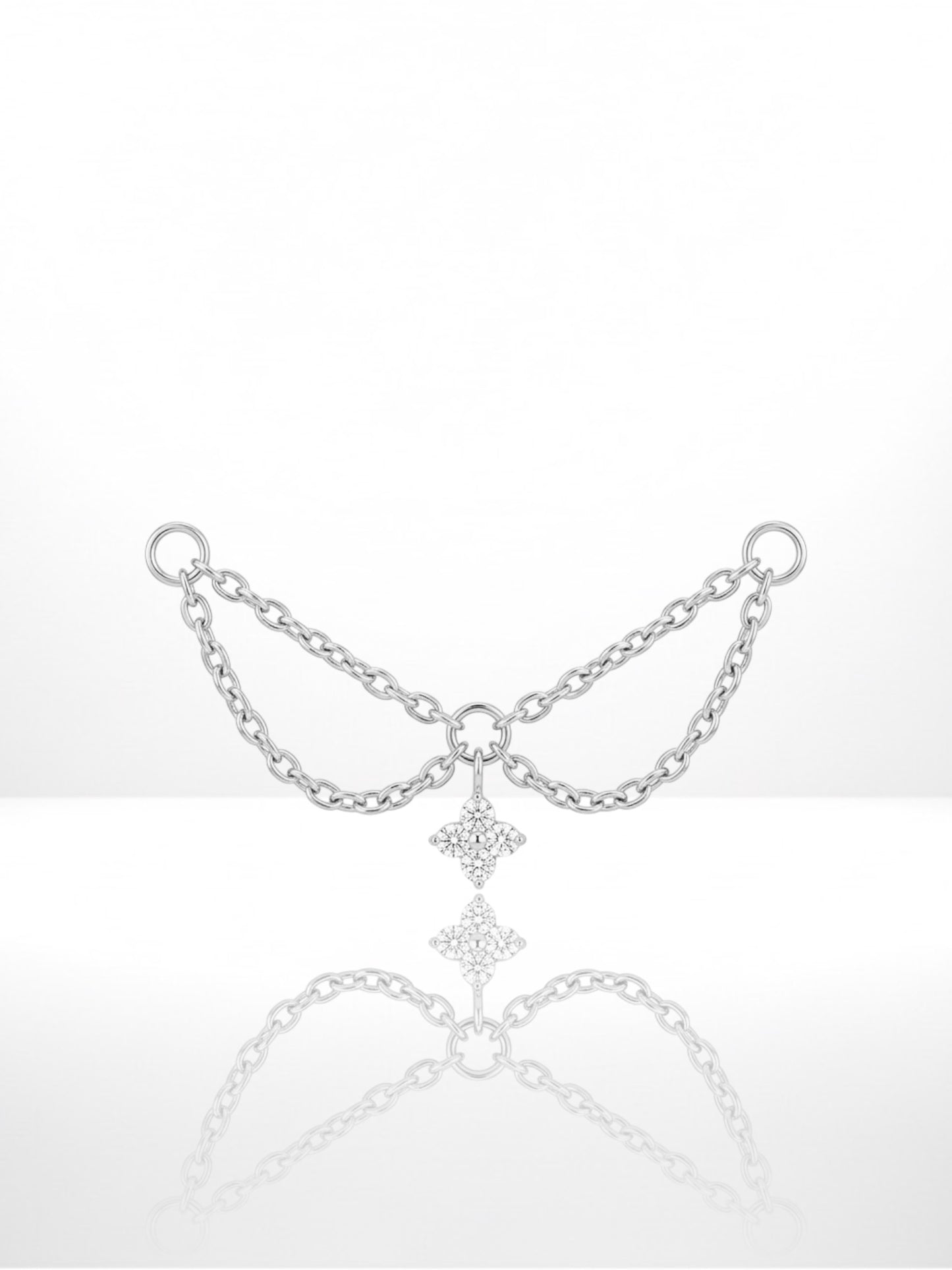 Titanium Viridia Double chain