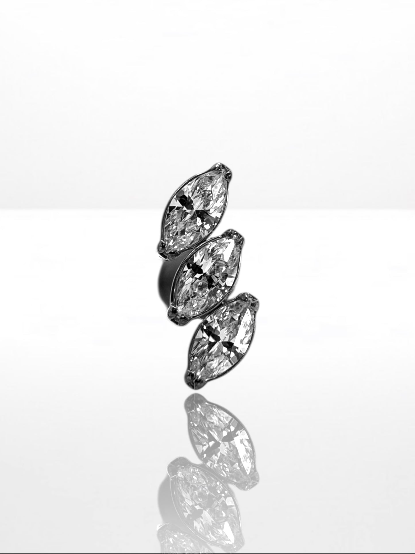 Titanium Marquise Pillar