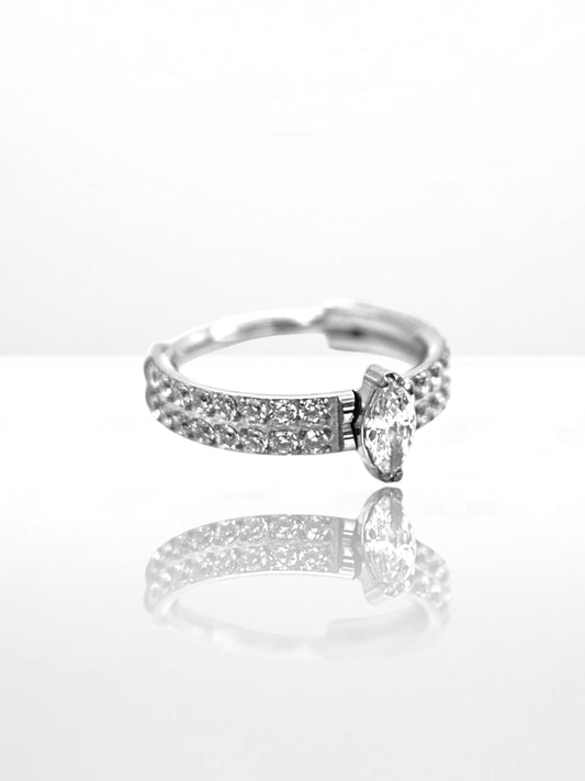 Titanium Marquise Double front segment