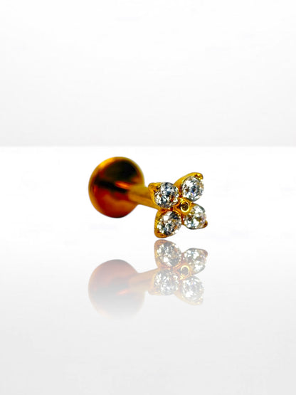 Titanium Viridia labret