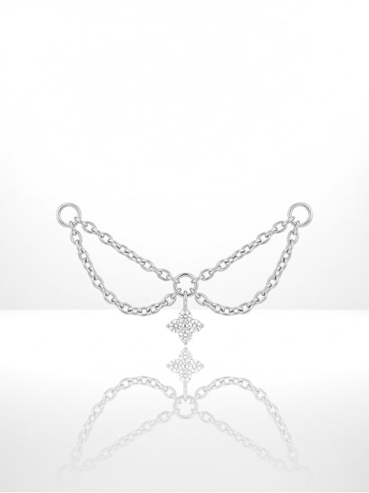 Titanium Viridia Double chain