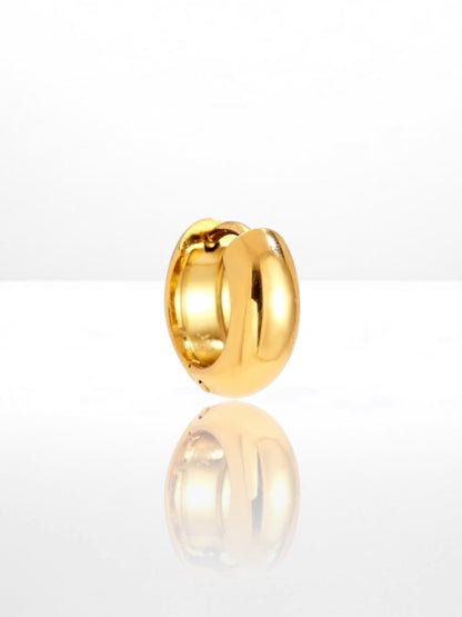 Simple Thicker Hoop náušnica