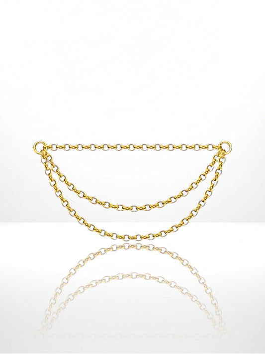 Titanium Triple Chain