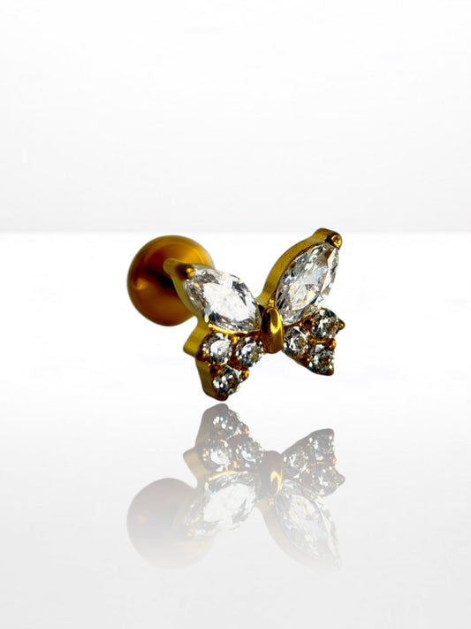 Titanium Butterfly labret