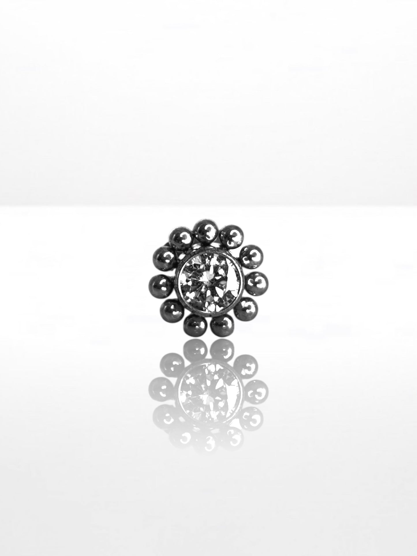 Titanium Sun Ball labret