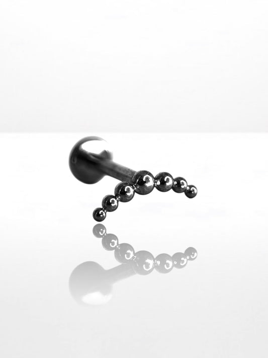 Titanium Simple ball Half-moon labret