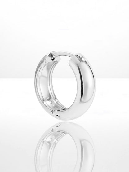 Simple Thicker Hoop náušnica