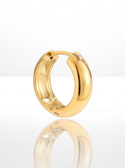 Simple Thicker Hoop náušnica