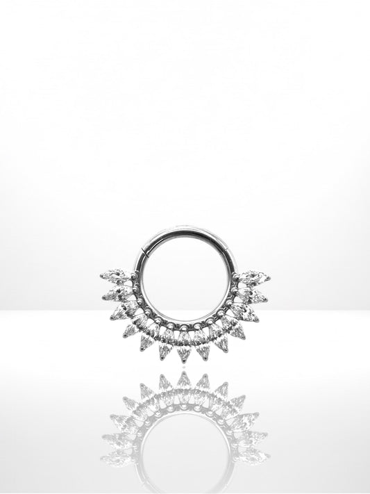 Titanium Marquise Crown side segment