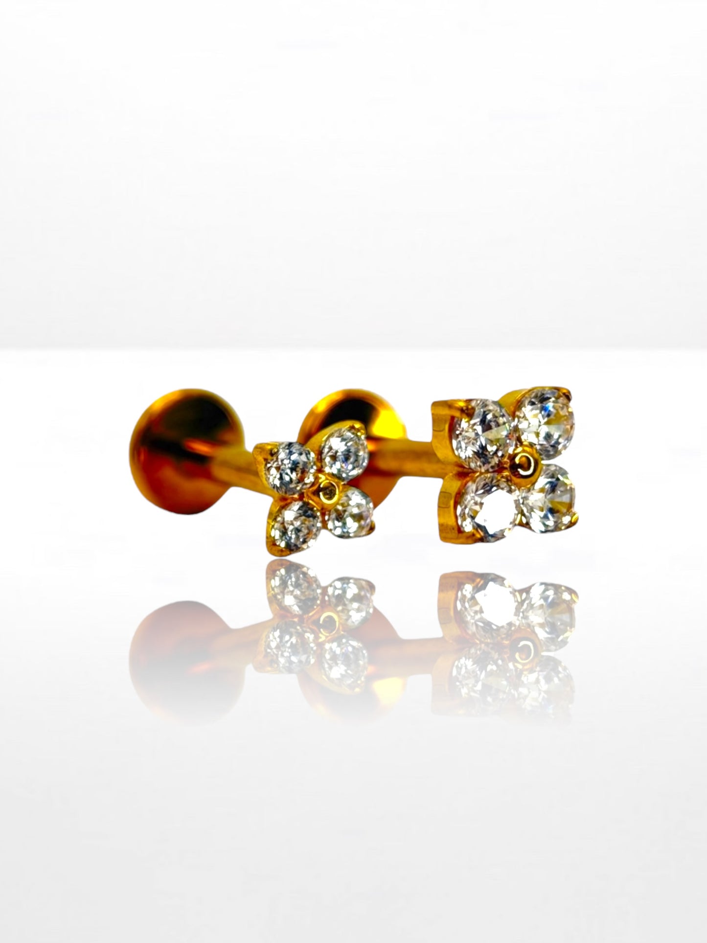 Titanium Viridia labret