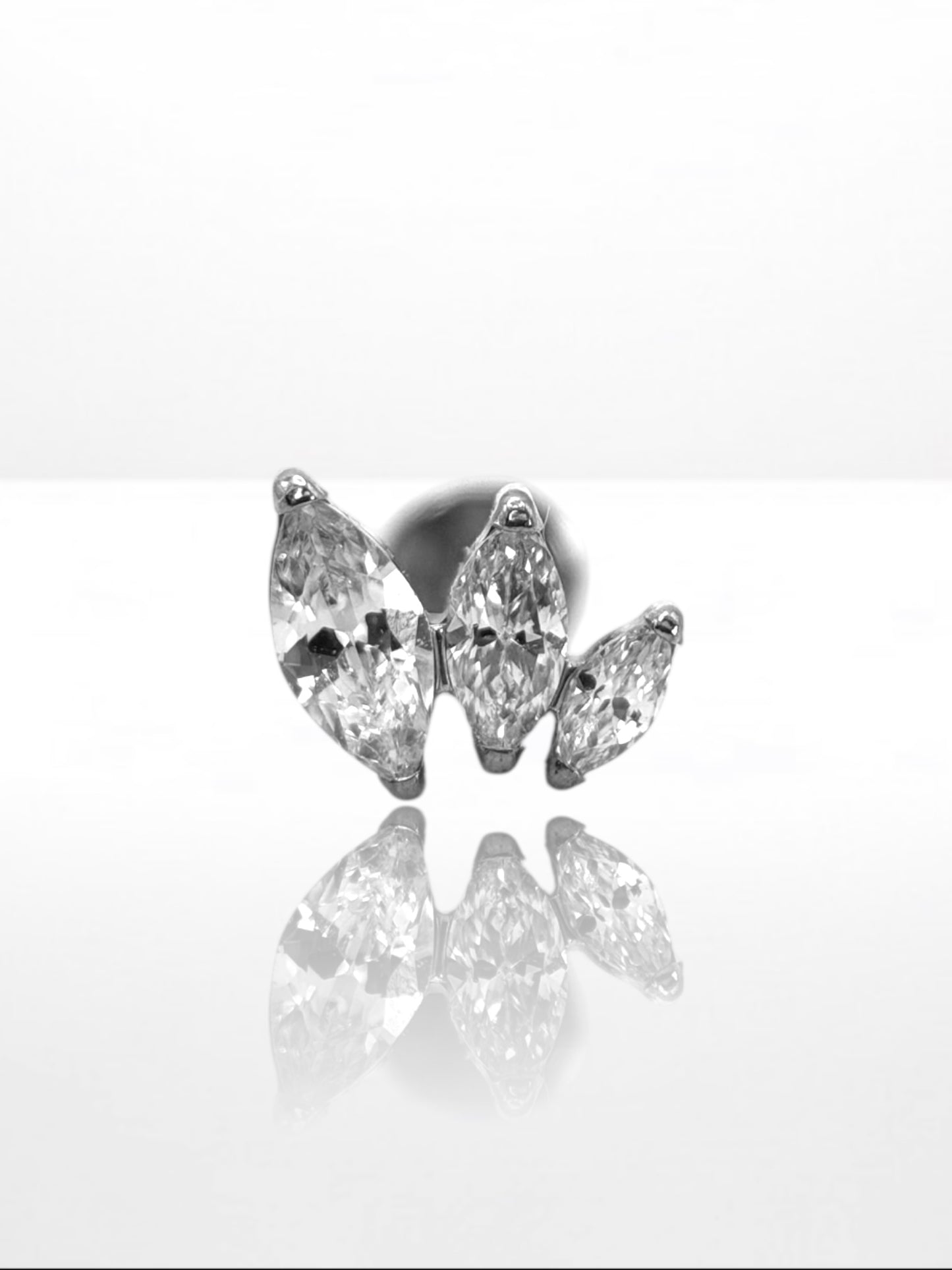 Titanium Marquise Size by