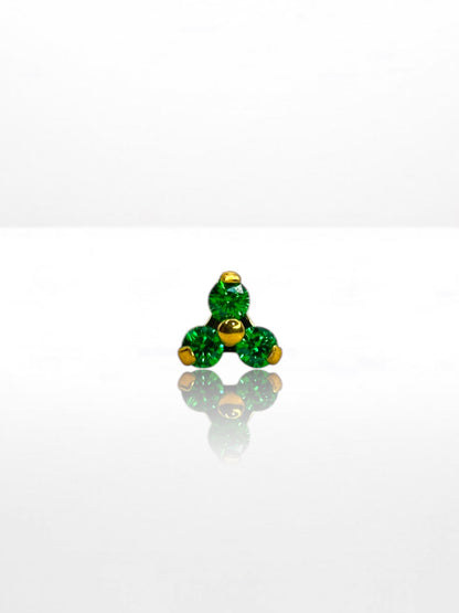 Titanium Trinity Zircona labret