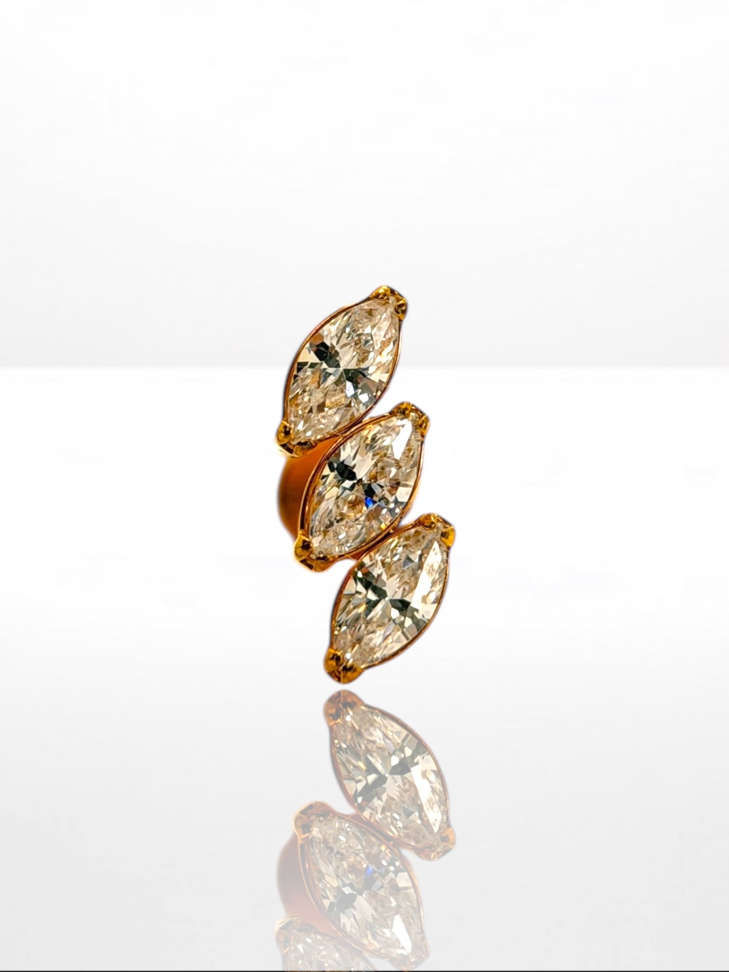 Titanium Marquise Pillar