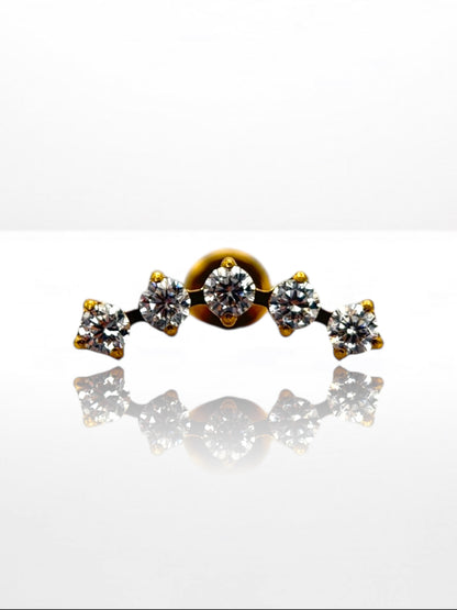 Titanium 5 Set Stone