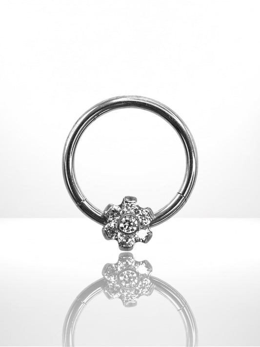 Titanium Flowers side segment