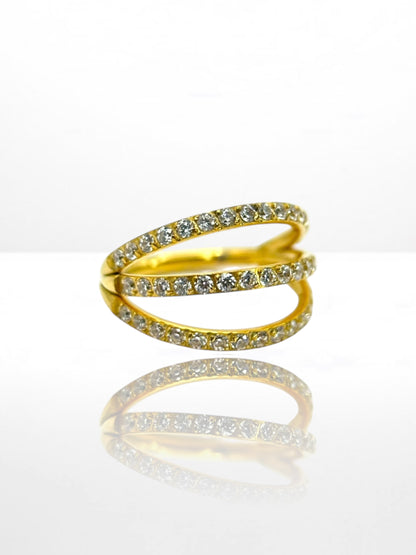 Titanium Triple Zircona front segment